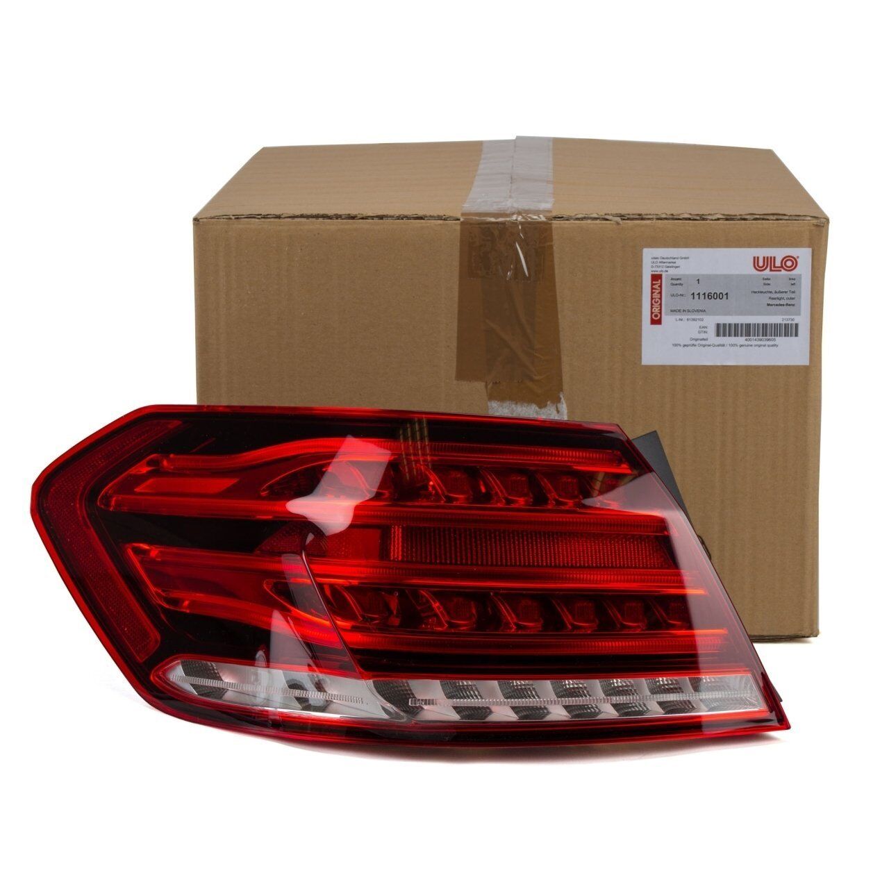 Mercedes E Serisi W212 Sol Arka Dış Stop Lambası LED