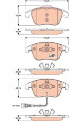 Audi A5 Ön Fren Balata Takımı
