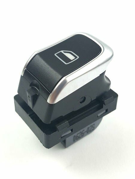 Audi A4 2008-2016 Model Arası Arka Sağ / Sol Cam Açma Düğmesi Kromlu Tip