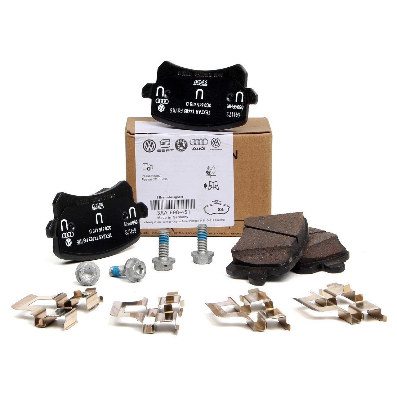 Audi A3 2019 Model Sonrası Arka Fren Balatası Orijinal