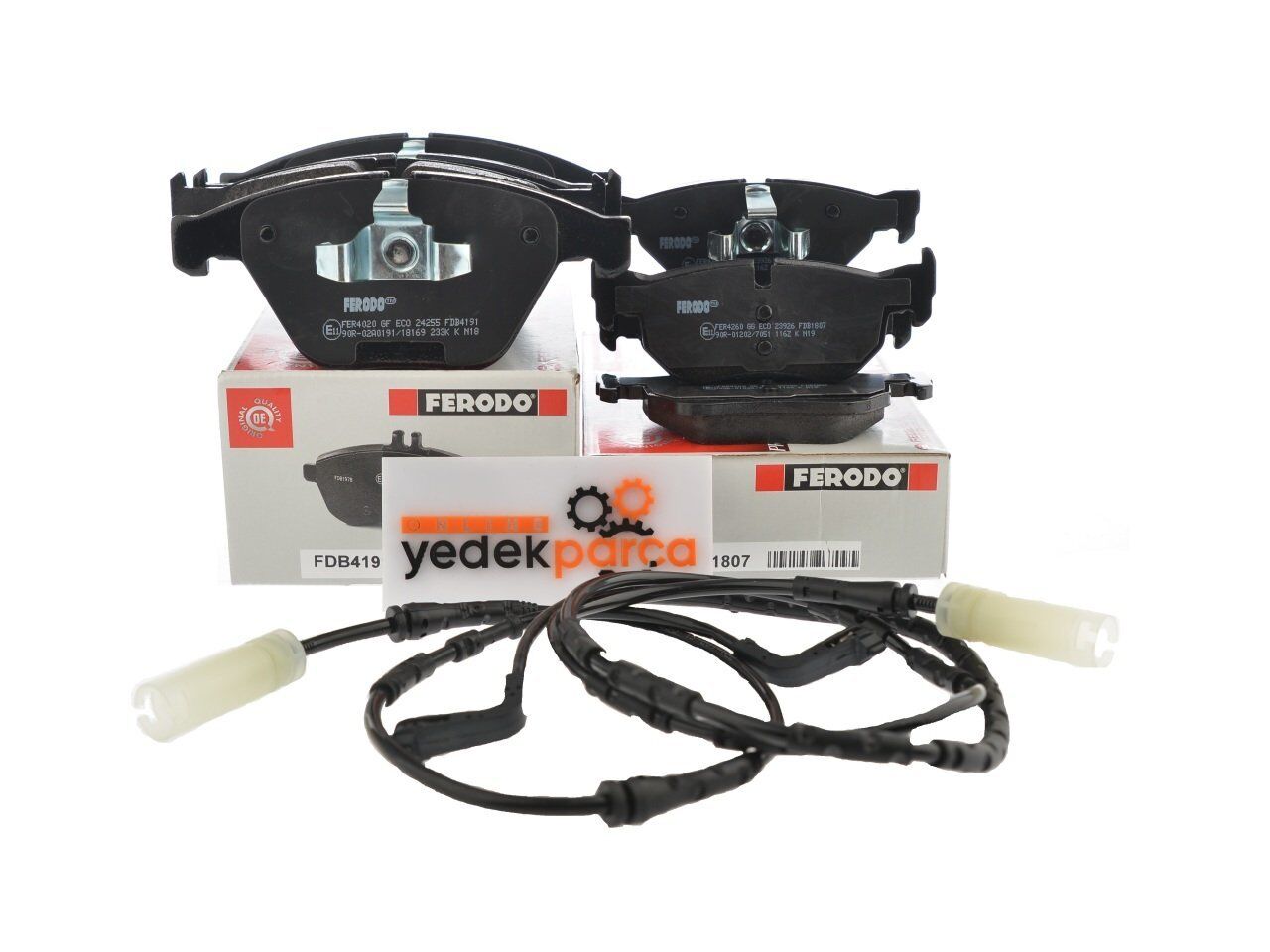 Bmw X1 Seri F48 Kasa 1.8 Ön Ve Arka Fren Balata Kit Takımı Ferodo Marka