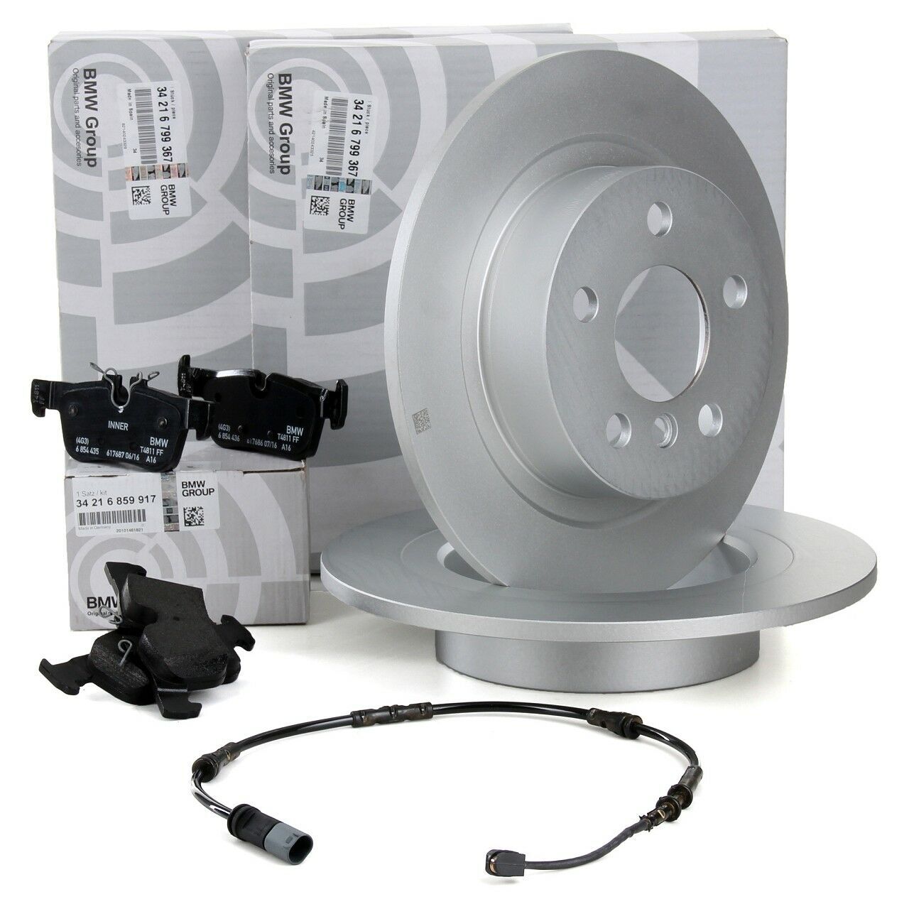 Bmw X1 Seri F48 Kasa 16d Arka Fren Disk Ve Fren Balata Takımı Orijinal