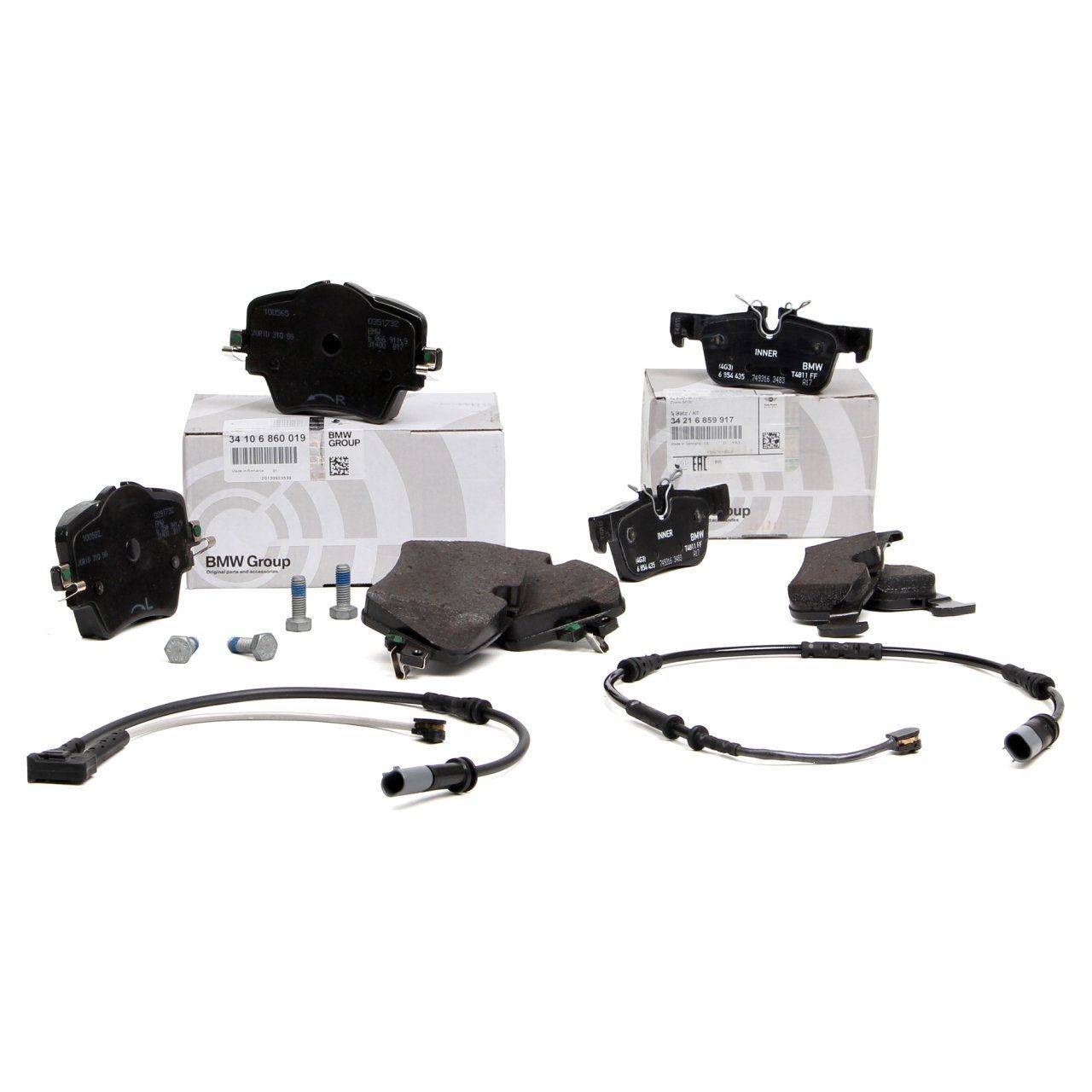 Bmw X1 F48 Kasa 18i Ön Ve Arka Fren Balata Takımı Orijinal