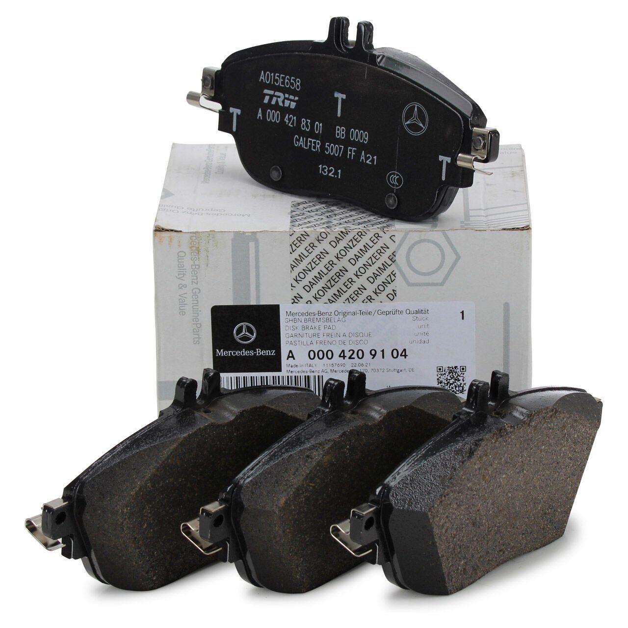 Mercedes GLA Serisi Ön Fren Balatası Orijinal