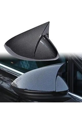 Volkswagen Golf 8 2020 Model Sonrası Sağ ve Sol Takım Dikiz Ayna Kapağı Parlak Siyah Boyalı