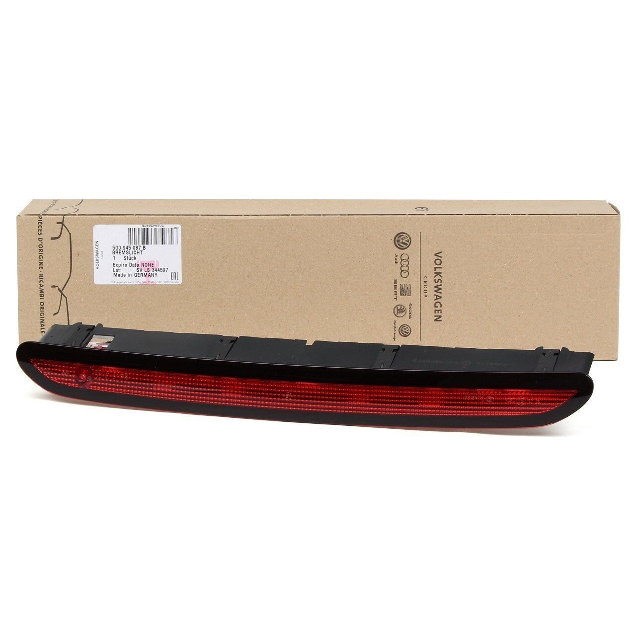 Volkswagen Golf 7 Spoylersiz Araçlar için 3 Stop ilave Fren Lambası Orijinal