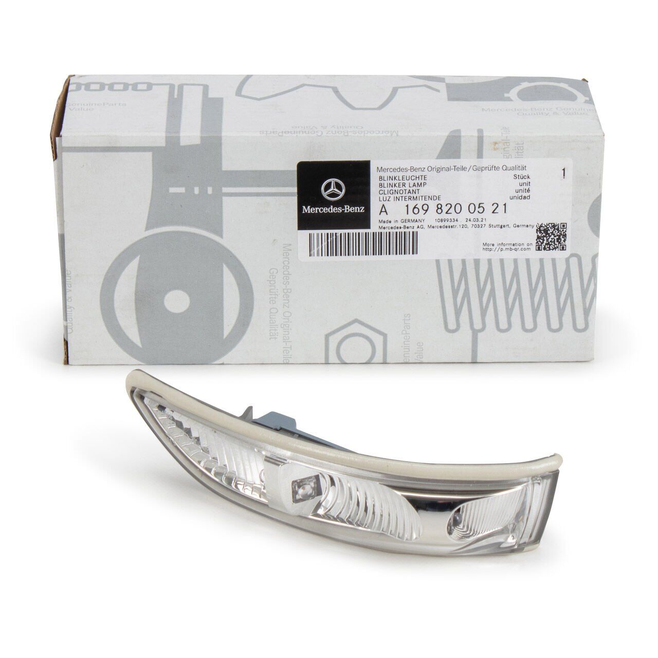 Mercedes A Serisi W169 Kasa 2004-2008 Sol Dikiz Ayna Sinyali Orijinal