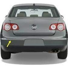 Volkswagen Passat 2005 -2010 Model Arası Arka Sol Tampon Nikelajı