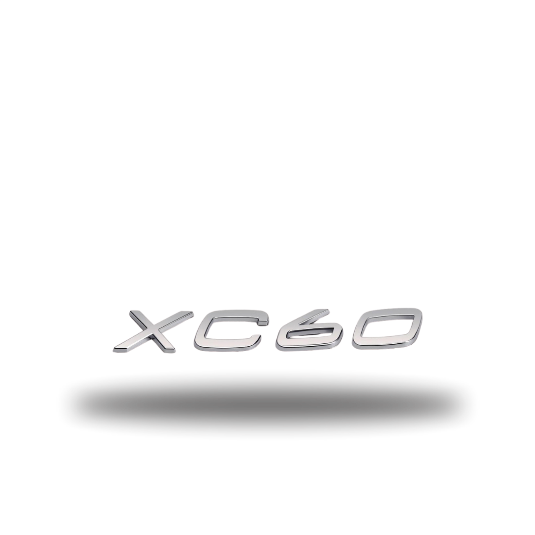 Volvo XC60 Krom Bagaj Yazısı Amblemi Logosu