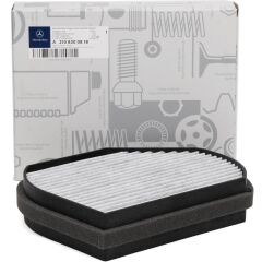 Mercedes W208 CLK Serisi Karbonlu Polen Filtresi Orijinal 2108300818
