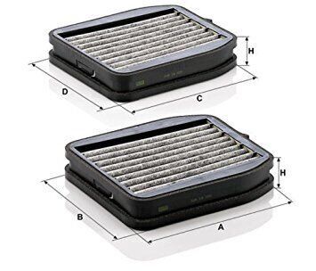 KABIN FILTRE TAKIMI MERCEDES E-CLASS W211 02>08 KARBONLU