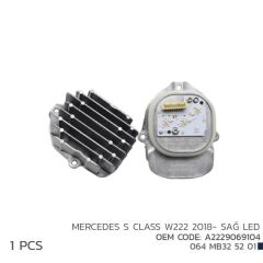 MERCEDES S CLASS W222 2018-SAĞ LED MOD A2229069104