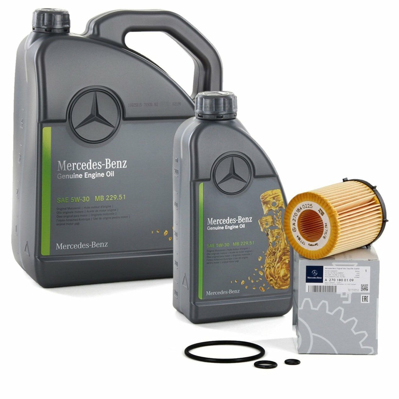 Mercedes W212 Kasa E180 Motor Yağı Ve Yağ Filtresi Orijinal