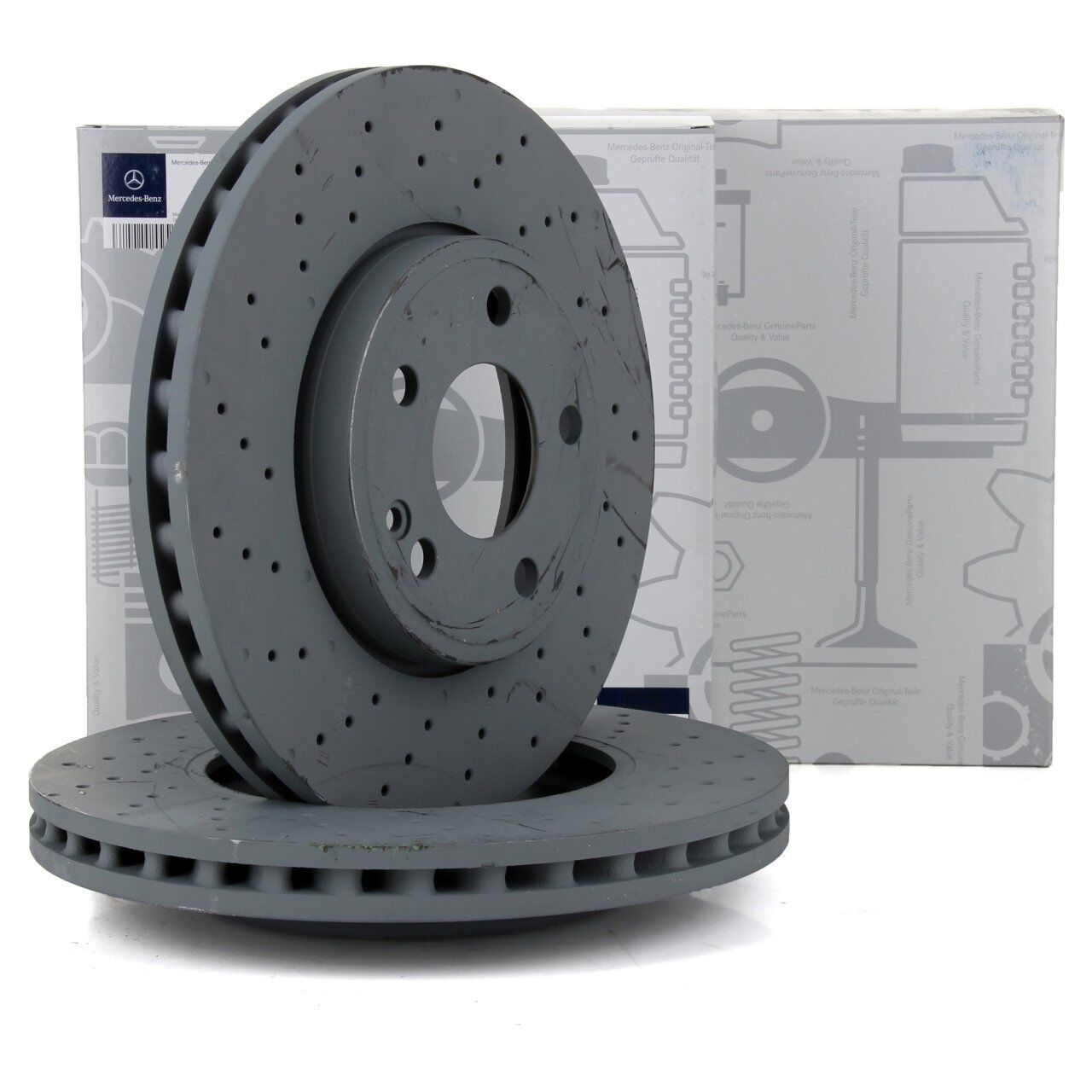 Mercedes B Serisi W246 Kasa Ön Fren Disk Takımı Orjinal 2464212512