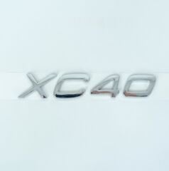 Volvo XC40 Krom Bagaj Yazısı Amblemi Logosu