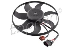Volkswagen Fan Motoru-360 mm 220W Caddy 04-Golf 04-14 Passat 06-15 Audi A3 04-13 Seat Leon 06-13