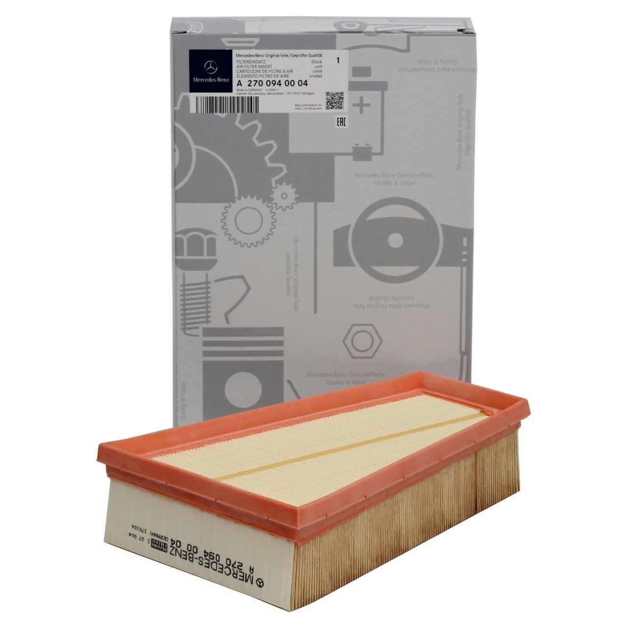 Mercedes A Serisi W176 A180 Hava Filtresi Orijinal 2700940004