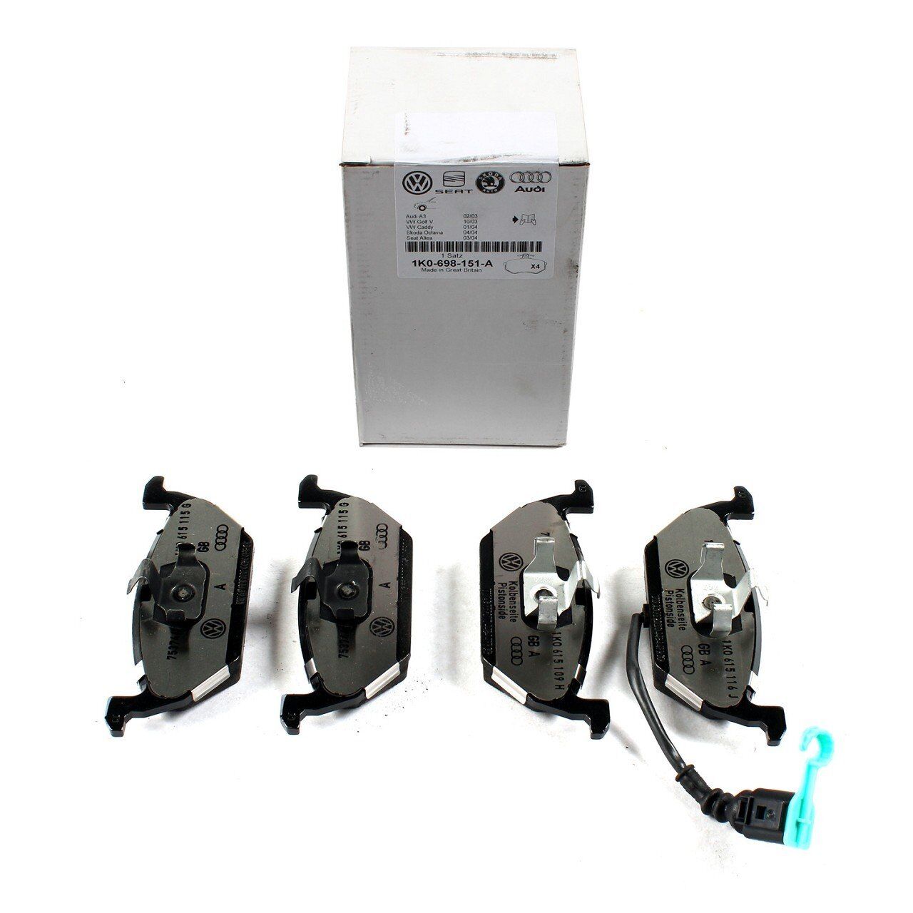 Audi A3 1997-2013 Ön Fren Balatası Orijinal