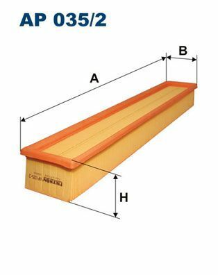 Mercedes Hava Filtresi 00-03 C-Seri W203 FILTRON AP035-2