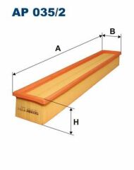Mercedes Hava Filtresi 00-03 C-Seri W203 FILTRON AP035-2