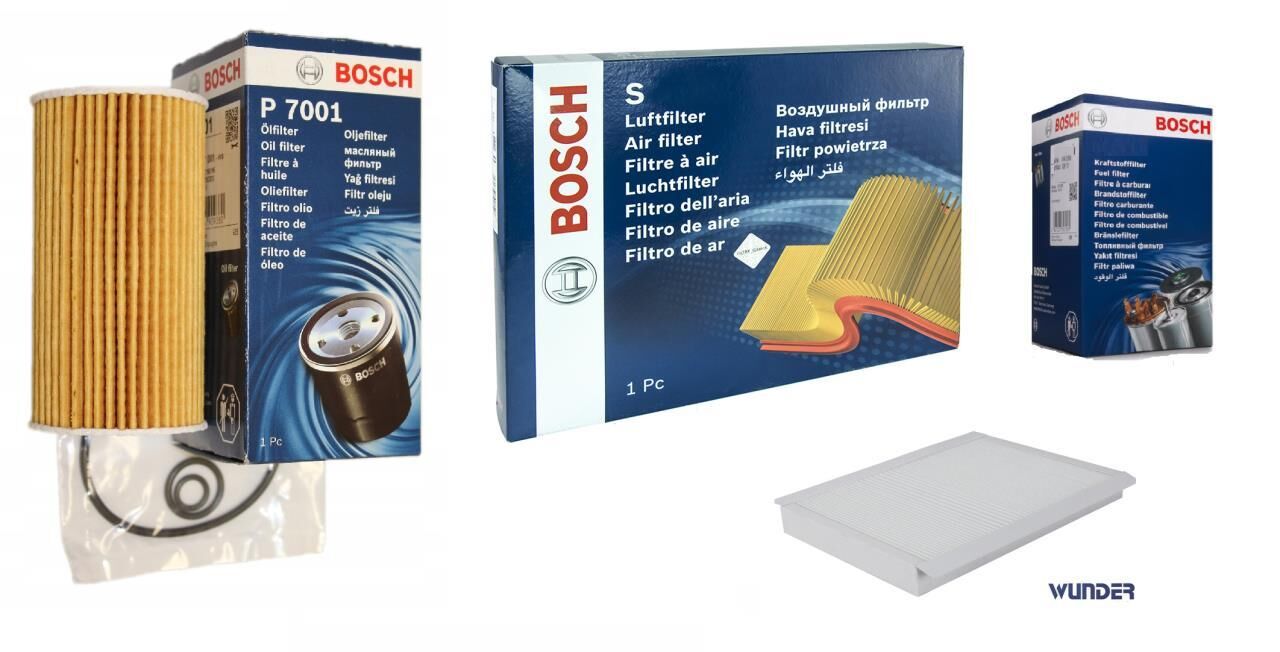 Mercedes Sprinter W906 Euro 4 Periyodik Bakım Filtre Seti Bosch Marka