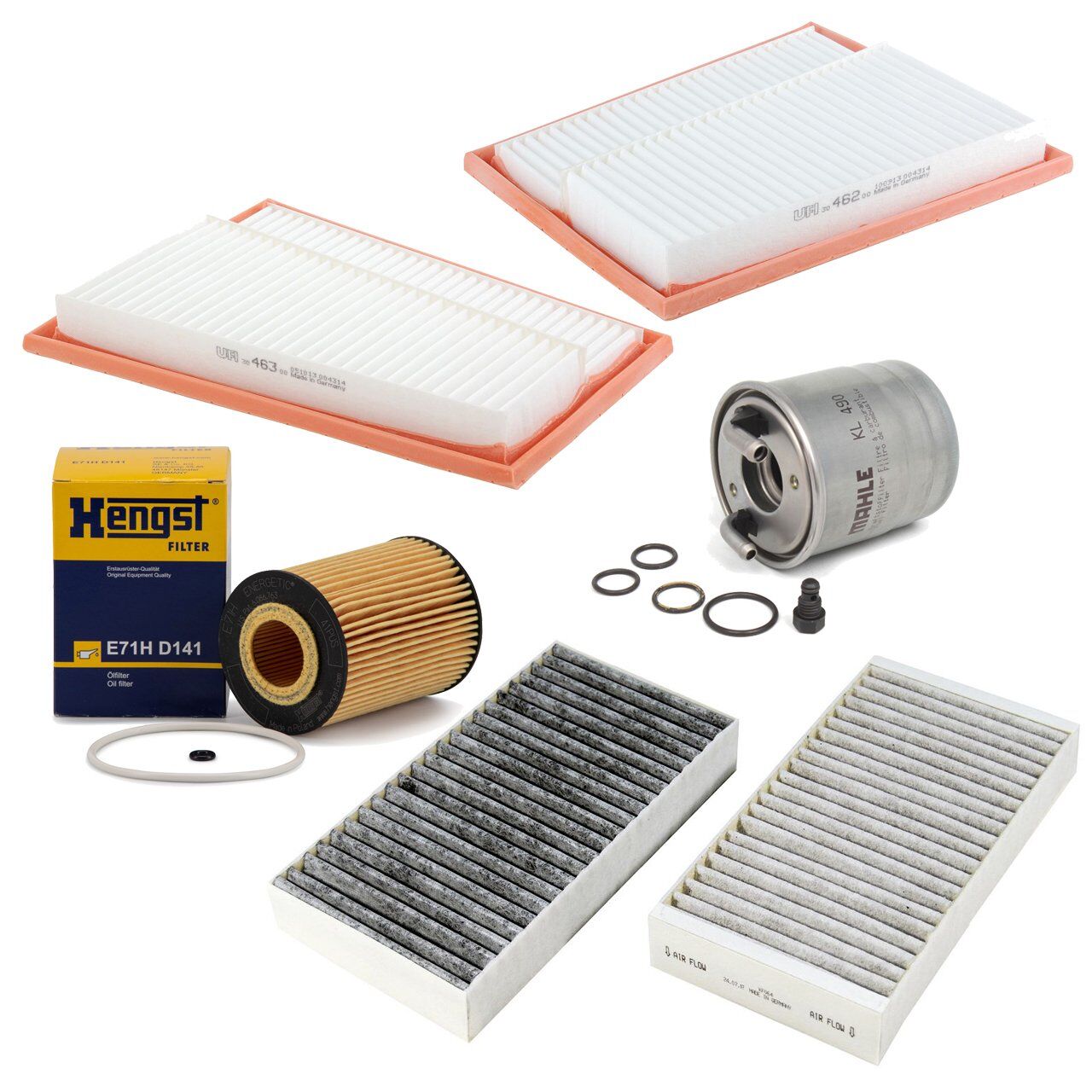 Mercedes W164 ML 280 CDI Periyodik Bakım Filtre Seti Bosch Marka