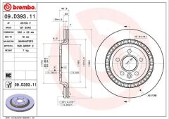 ARKA FREN AYNASI VOLVO S60 10 >13 > S80 2 08 >13 > V60 10 > V70 08 > XC70 07 >13 > 302x5DL