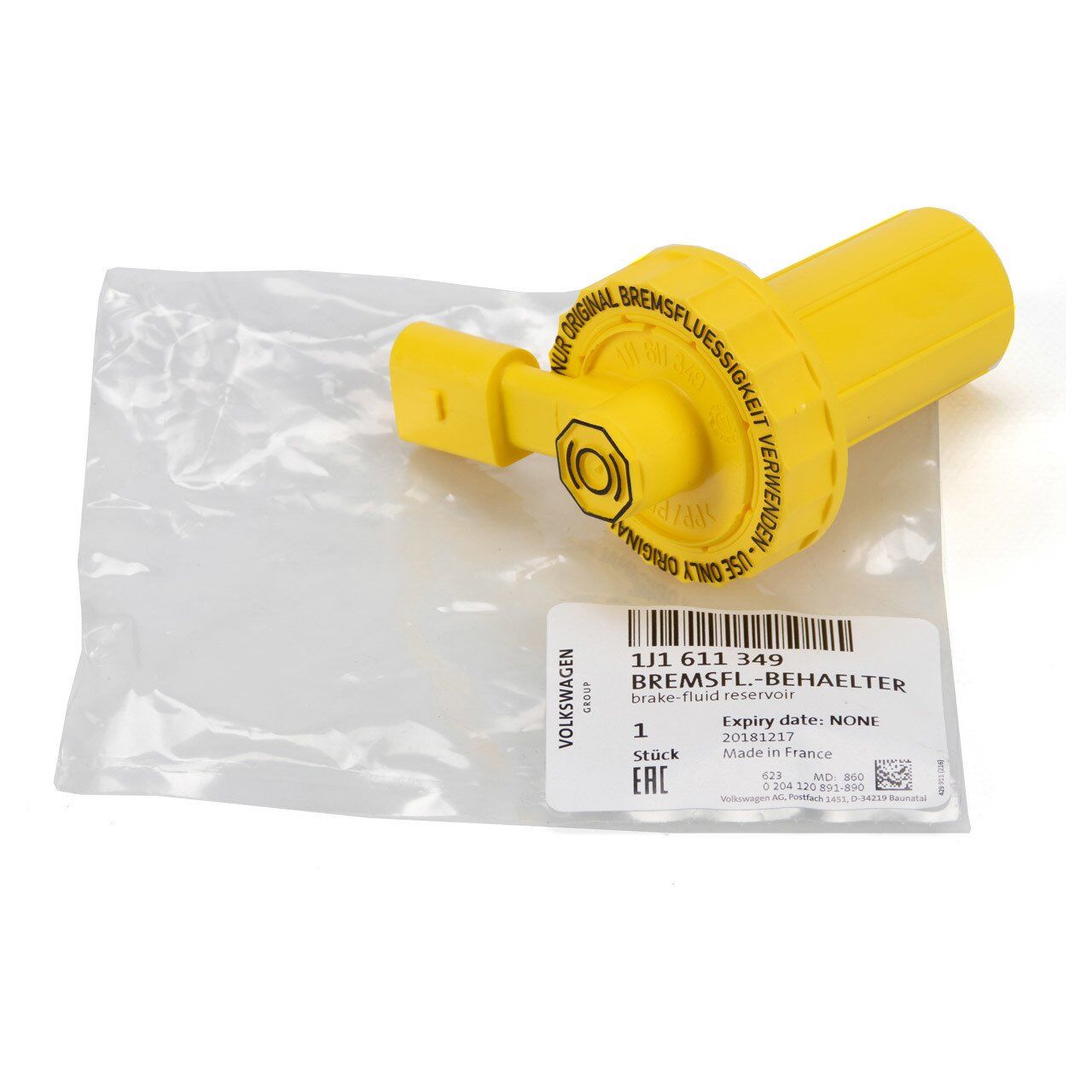 Skoda Octavia 1996-2010 Model Arası Fren Hidrolik Depo Kapağı