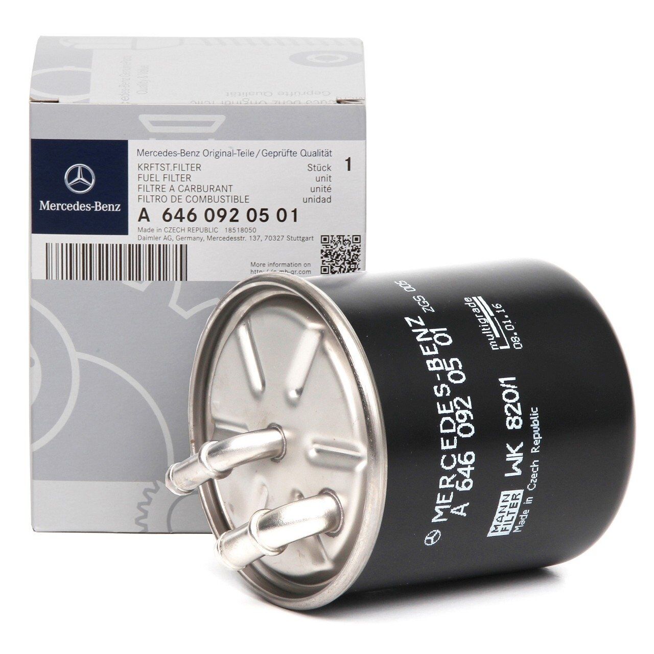 Mercedes W211 Kasa E200 CDI Mazot Filtresi Orijinal