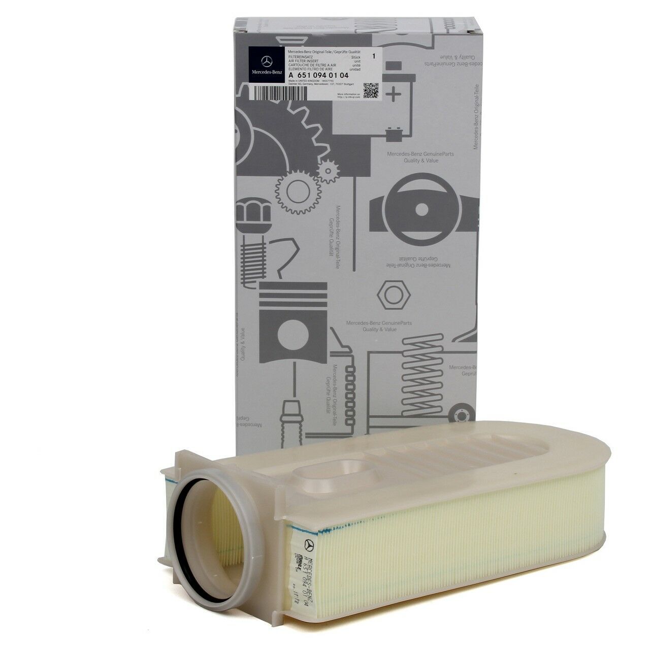 Mercedes W207 Kasa E220-E250 Cdi Motor Hava Filtresi Orijinal