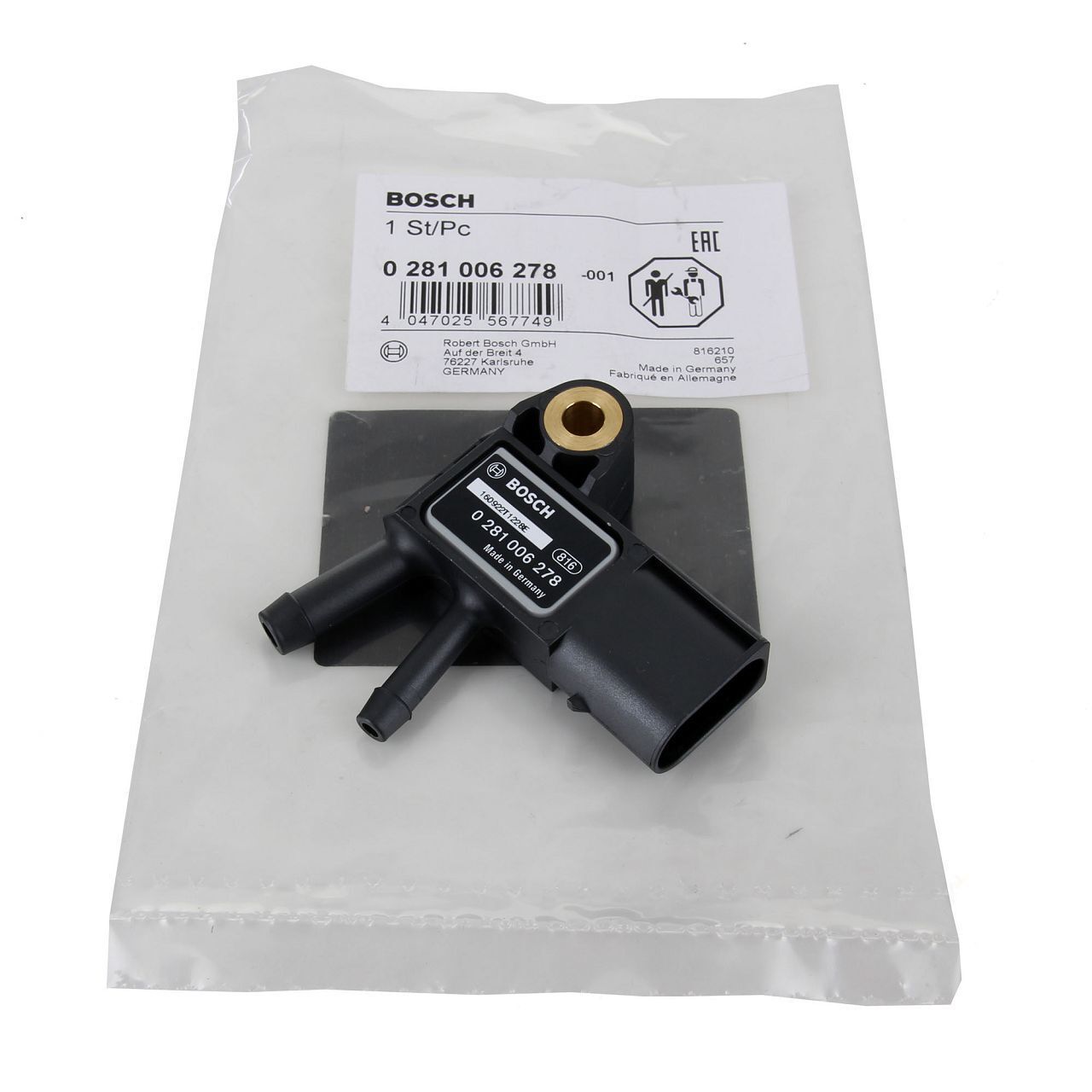 Mercedes X204 Kasa GLK 250 CDI Eksoz Fark Basınç Sensörü