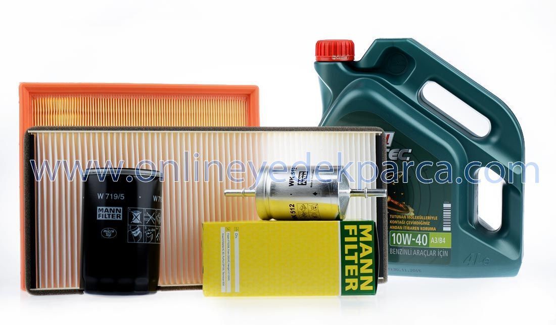 Volkswagen Passat 1 8 T Periyodik Bakım Seti Castrol Motor Yağlı