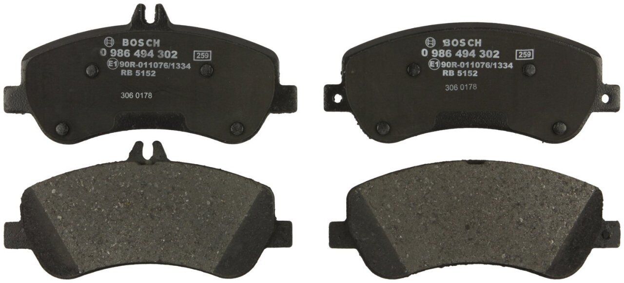 Mercedes GLK Serisi X204 Ön Fren Balata Takımı