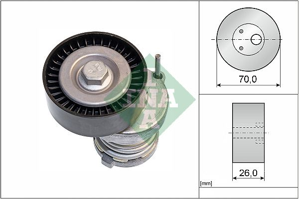 Seat Cordoba 1999-2009 Model Arası Motor V Kayışı Gergi Kütüğü