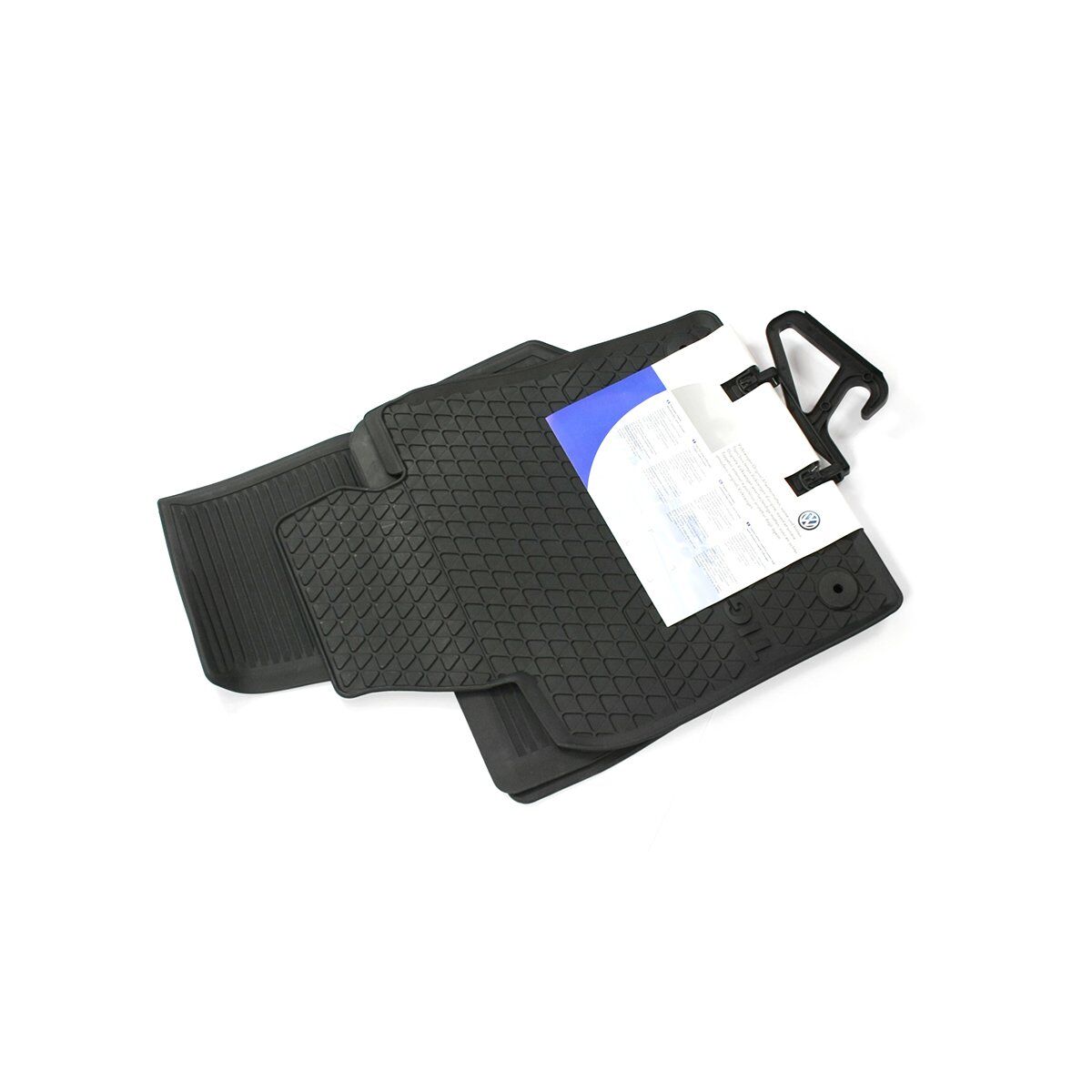 Volkswagen Tiguan 2008-2018 Model Arası Orijinal Kauçuk Paspas Takımı Siyah Renk