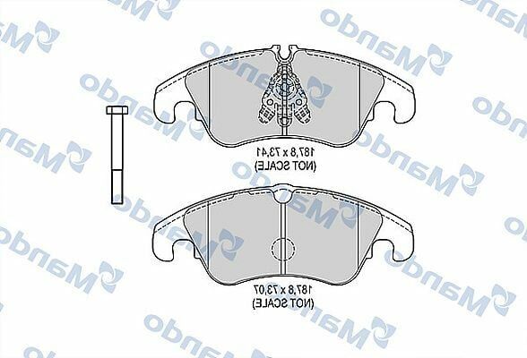 Fren Balata Ön 11-Aı.A6-A7 2.0 TDI-3.0 TDI Fişli