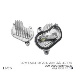 BMW 4 SERI F32 2016-2019 SAĞ LED MODÜL 63117493228