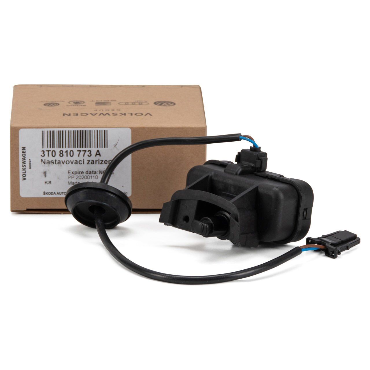 Skoda Superb 2015 Model Sonrası Yakıt Depo Kapak Kilit Motoru Orijinal