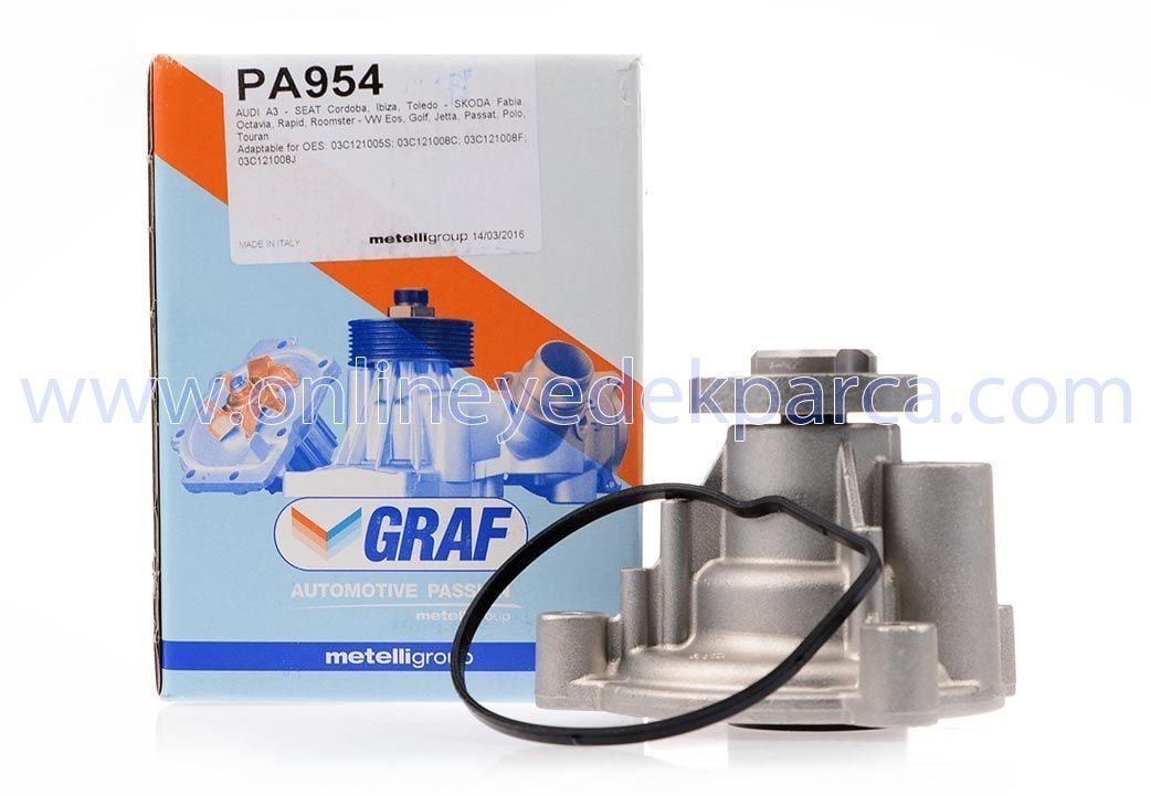 Volkswagen Passat 2006-2010 Model Arası 1 4 TSI-1 6 FSI Motor Su Pompası Devirdaim