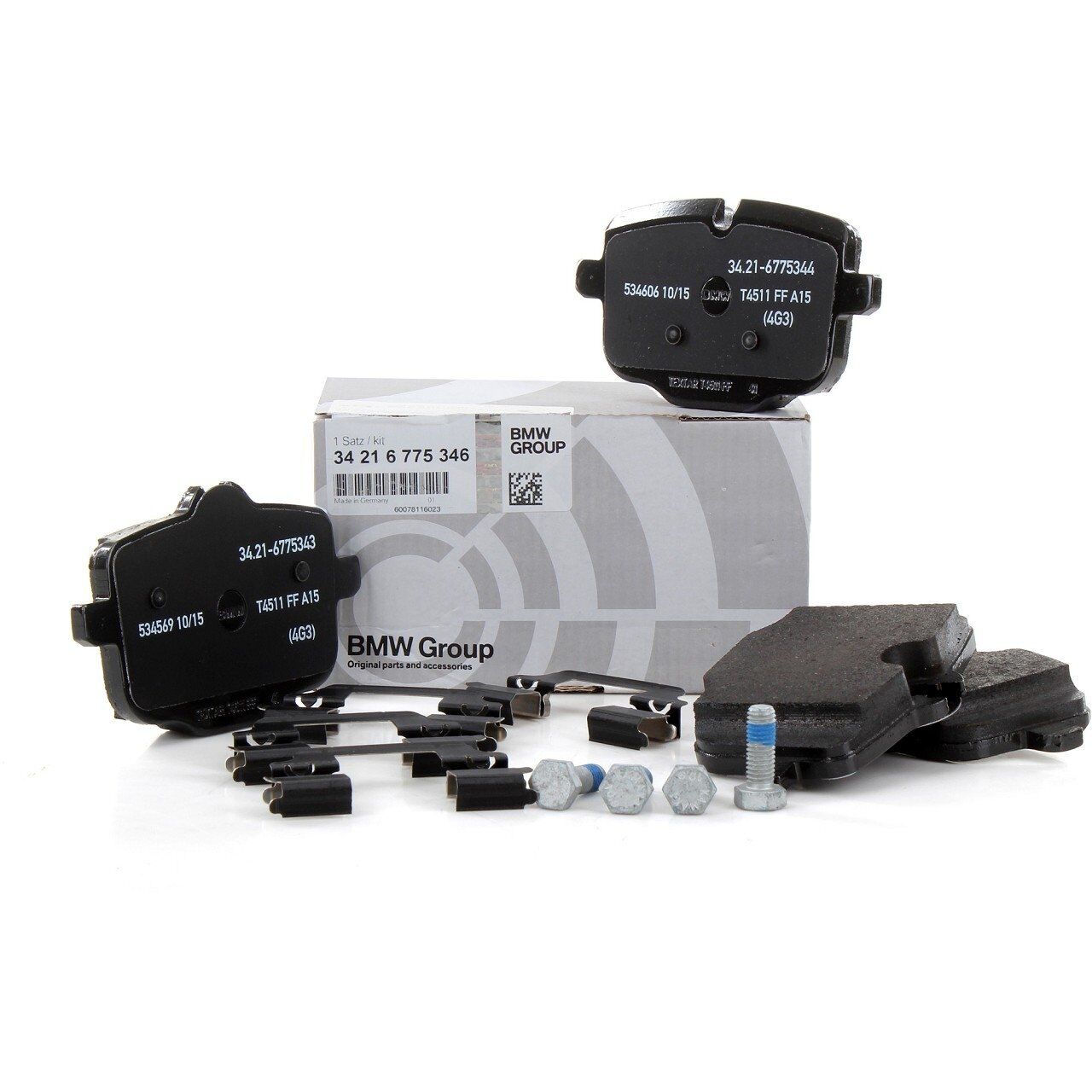 G30 Kasa 530i M SPOR Arka Fren Balata Takımı Orjinal