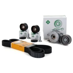 Mercedes W164 Kasa ML 350 CDI V Kayış Gergi Rulman Seti 8PK2035, 532055910, 534028810