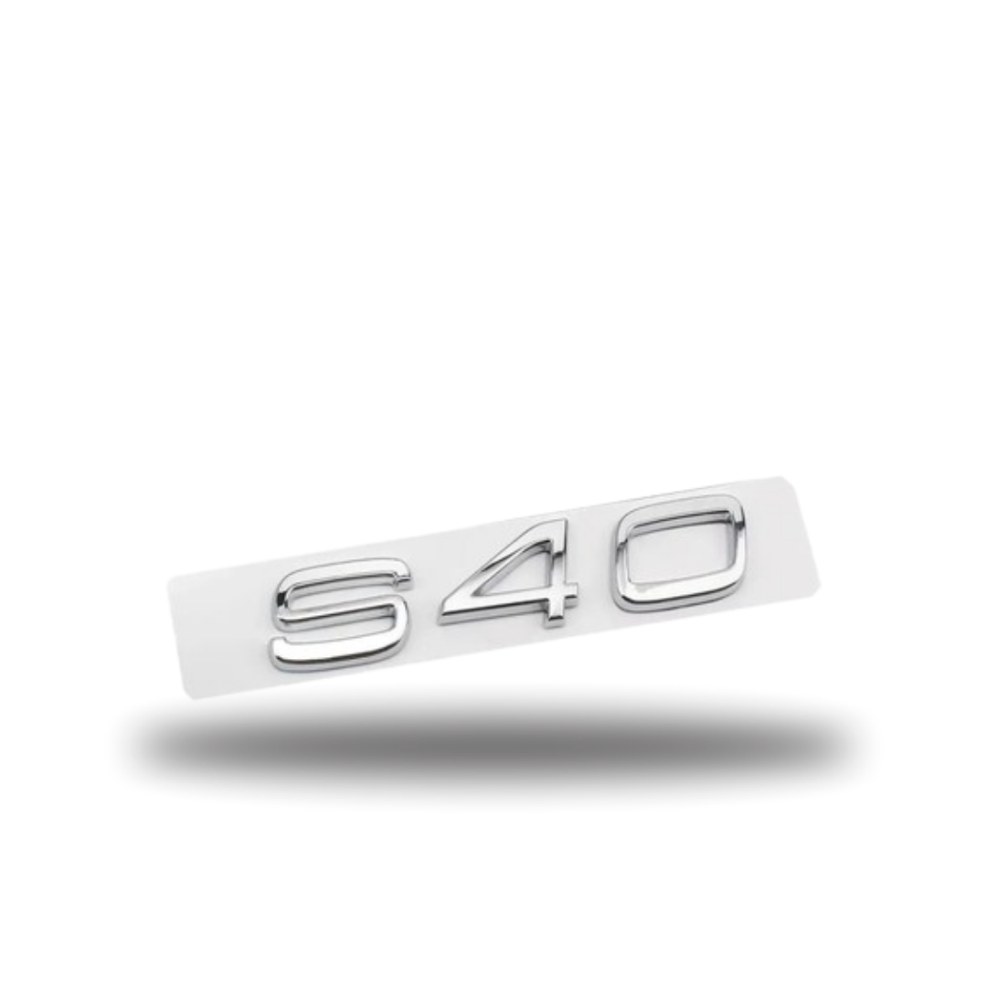 Volvo S40 Bagaj Yazısı