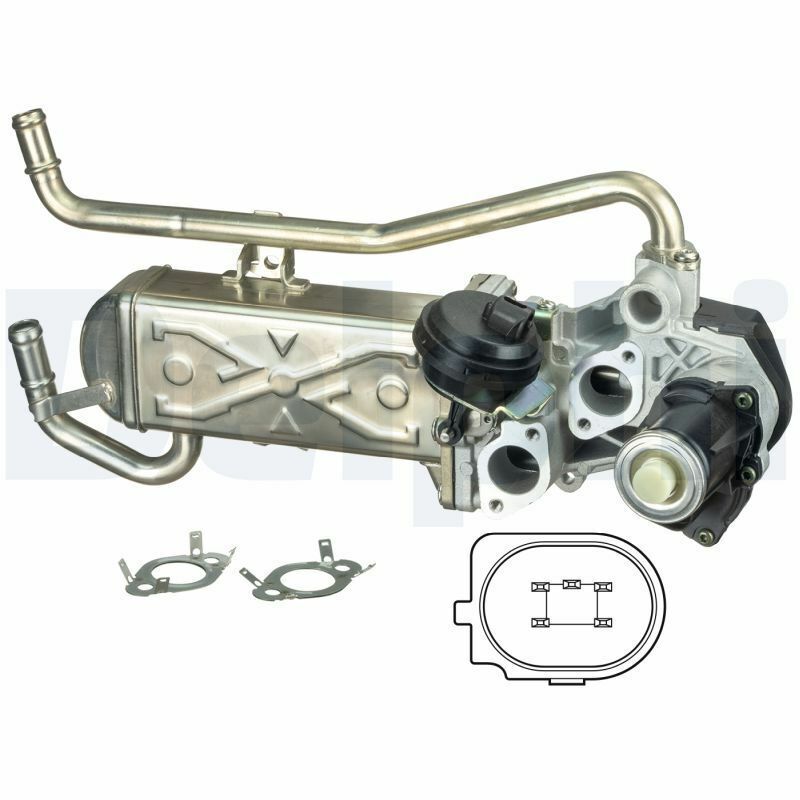 Volkswagen EGR Valfi + Soğutucu 10-Polo-Fabia-Ibiza 1 2Tdi