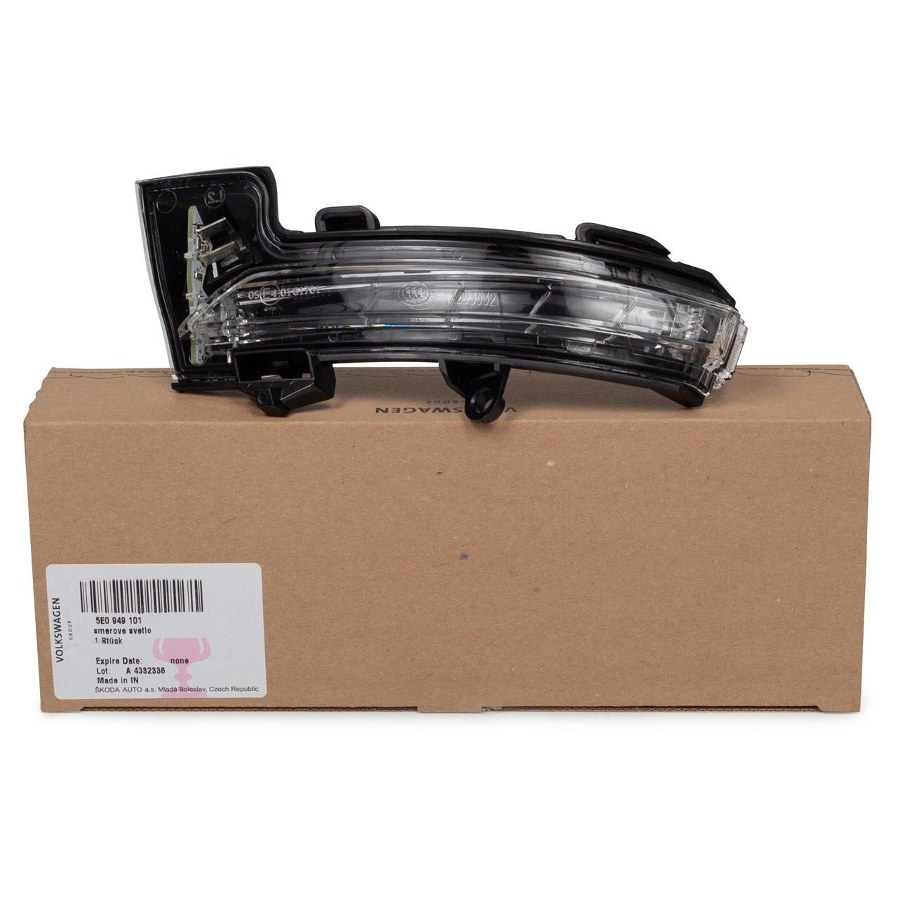 Skoda Octavia 2013 Model Sonrası Sol Ayna Sinyali Orijinal