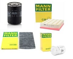 Volkswagen Passat 1 6 Benzinli Motor Filtre Bakım Seti Mann Marka