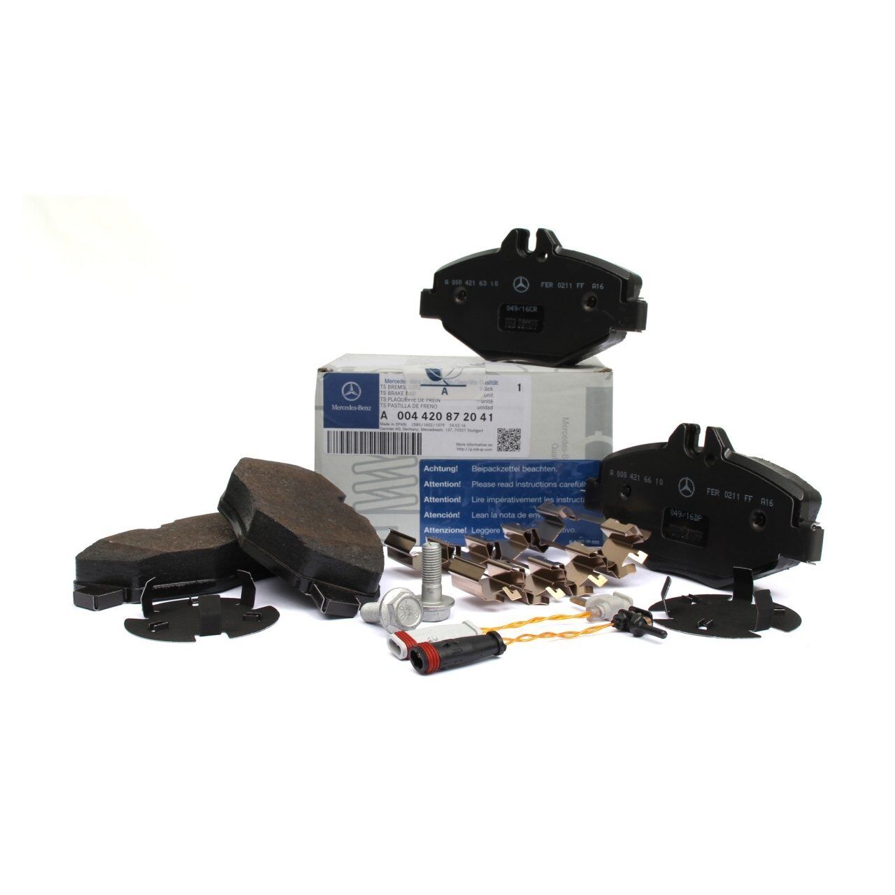 Mercedes E Serisi W211 Kasa E220 CDI Ön Fren Balata Takımı Orjinal 0044208720