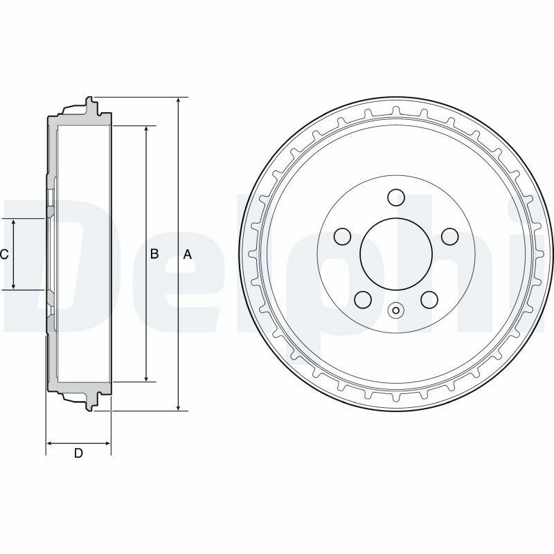 Kampana228×42 VW Polo 18- Audi A1 18- Seat Ibiza 18 -