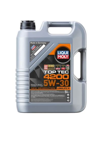 LIQUIMOLY MOTOR YAGI TOP TEC 4200 5W-30 NEW GENERATION 5 LT