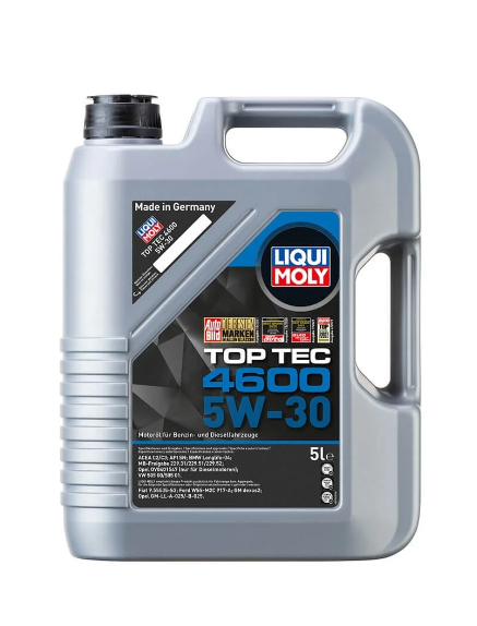 LIQUI MOLY 5W30 Motor Yağı Tam Sentetik TOP TEC 4600 5 Litre-2316