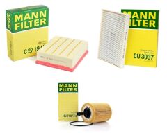 Audi A4 2002 - 2008 Model Arası 2.0 TDI Periyodik Bakım Seti Mann Marka